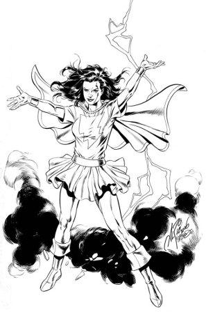 Mary Marvel, pencils by Al Rio, inks by Bob McLeod