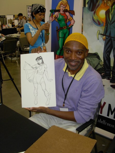 Brian Stelfreeze and Mary Marvel, Big Wow 2013