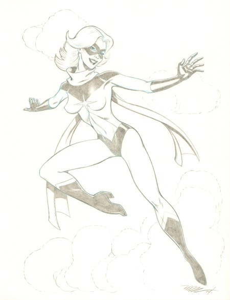 Ms. Marvel, pencils by Michael Dooney