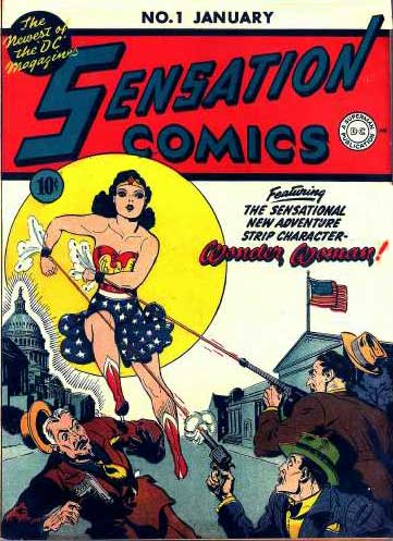 Sensation Comics no. 1, art by H. G. Peter